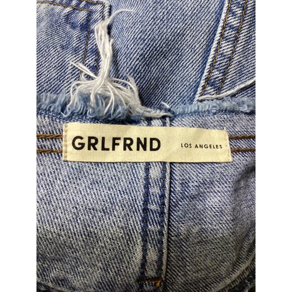Grlfrnd Frayed Bisbee Adriana Size 27 Denim Jeans - Picture 4 of 4